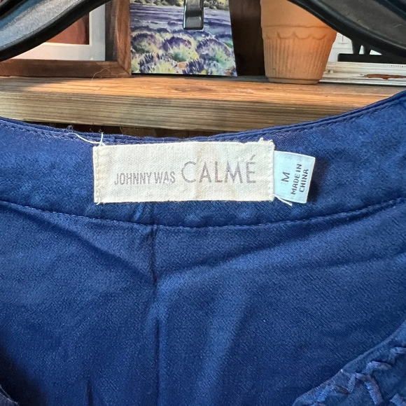 Johnny Was Calmé women’s Hi Lo weekend tunic dress size medium - Picture 5 of 12